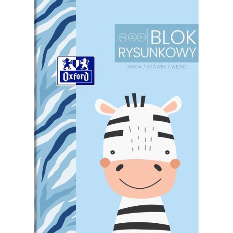 Blok rysunkowy Oxford Kids A2 biały 120g 20k (400170352) Oxford