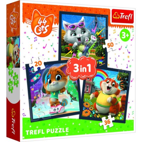 Puzzle Trefl 3w1 el. (34865) Trefl