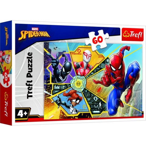 Puzzle Trefl Spiderman 60 el. (17372) Trefl