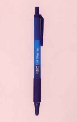 Długopis Bic SOFT FEEL CLIC niebieski niebieski 1mm (837398) Bic