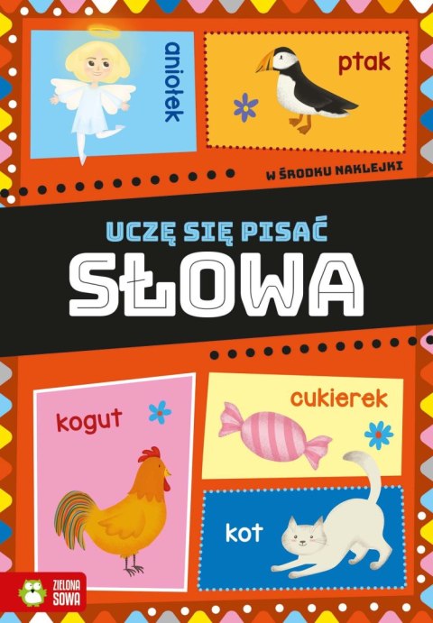 Książeczka edukacyjna Zielona Sowa Uczę się pisać. Słowa Zielona Sowa