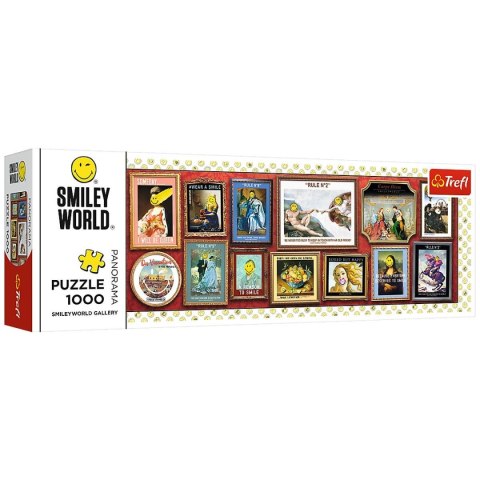 Puzzle Trefl Panorama Galeria SmileyWorld 1000 el. (29053) Trefl