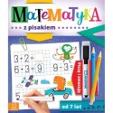 Książeczka edukacyjna Aksjomat Matematyka z pisakiem. Piszę i zmazuję od 7 lat Aksjomat