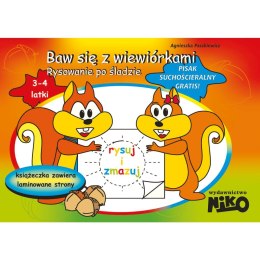 Książeczka edukacyjna Niko Baw się z wiewiórkami. Niko