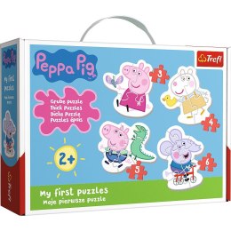 Puzzle Trefl puzzle baby classic Urocza Świnka Peppa 18 el. (36086) Trefl