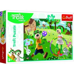 Puzzle Trefl Aktywny dzień Treflików 30 el. (18287) Trefl