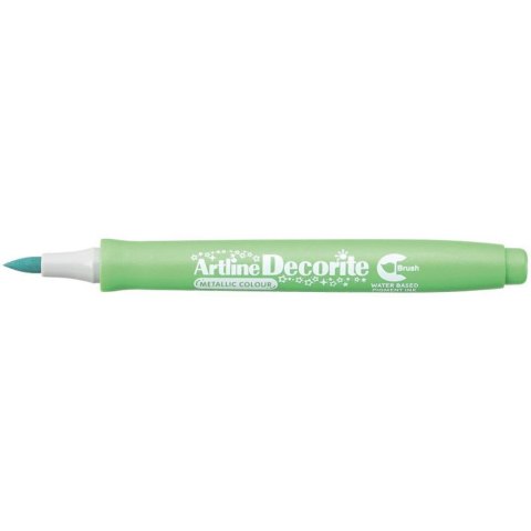 Marker specjalistyczny Artline metaliczny decorite, zielony pędzelek końcówka (AR-035 4 8) Artline