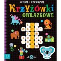 Książeczka edukacyjna Aksjomat Krzyżówki obrazkowe z koalą. Od 6 lat. Wpisuję i rozwiązuję Aksjomat