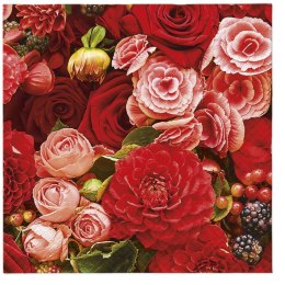 Serwetki Red Bouquet miks bibuła [mm:] 330x330 Paw (TL122400) Paw