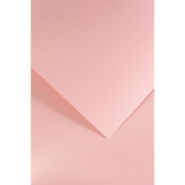 Papier ozdobny (wizytówkowy) gładki pudrowy róż A4 różowy 210g Galeria Papieru (205502) Galeria Papieru