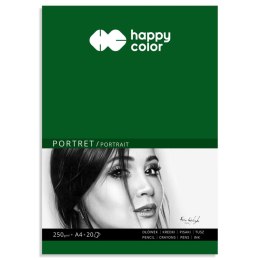Blok artystyczny Happy Color A4 250g 20k (HA 7825 2030-A20) Happy Color