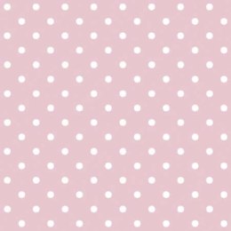 Serwetki Paw Lunch Dots light pink mix nadruk bibuła [mm:] 330x330 (SDL066013) Paw