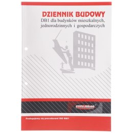 Druk offsetowy książka budowy DB1 P11 A4 36k. Stolgraf (P11) Stolgraf