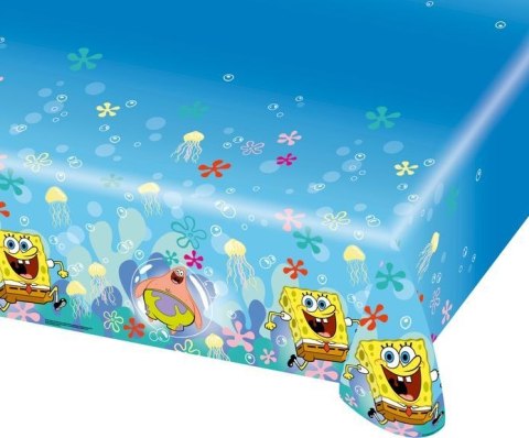 Obrus Amscan SPONGEBOB plastik [mm:] 1200x1800 (997777) Amscan