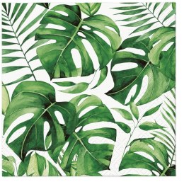 Serwetki Tete Monstera miks celuloza [mm:] 330x330 Paw (TL121600) Paw