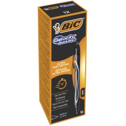 Długopis żelowy Bic długopis wymazywalny czarny 0,3mm (94987) Bic