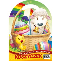 Książeczka edukacyjna Niko Wielkanocna kolorowanka. Koszyczek Niko