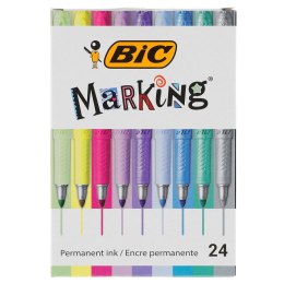 Marker permanentny Bic Marking, mix (992731) Bic