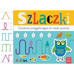 Książeczka edukacyjna Aksjomat Szlaczki. Ćwiczenia przygotowujące do nauki pisania 4-5 lat Aksjomat