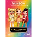 Blok rysunkowy Astrapap RAINBOW HIGH A4 biały 20k (106022001) Astrapap