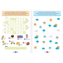 Książeczka edukacyjna Aksjomat Łamigłówki na słońce i na deszcz. Aktywizujące zadania do głowy łamania 6+ Aksjomat