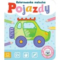 Książeczka edukacyjna Aksjomat Pojazdy. Kolorowanka malucha Aksjomat