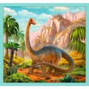 Puzzle Trefl W świecie Dinozaurów 10w1 el. (90390) Trefl