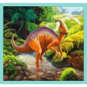 Puzzle Trefl W świecie Dinozaurów 10w1 el. (90390) Trefl