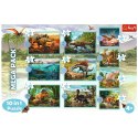 Puzzle Trefl W świecie Dinozaurów 10w1 el. (90390) Trefl