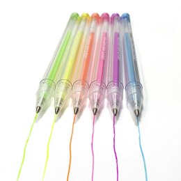 Długopis żelowy Kidea Pastelowe 6 kolorów (DP6KA) Kidea