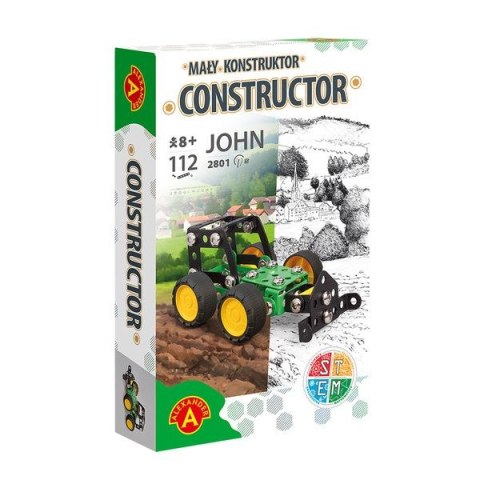 Klocki konstrukcyjne Alexander CONSTRUKTOR JOHN Mały konstruktor Alexander