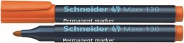 Marker permanentny Schneider Maxx 130, pomarańczowy 1,0-3,0mm okrągła końcówka (113006) Schneider