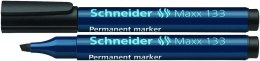 Marker permanentny Schneider Maxx 133, czarny 4,0mm ścięta końcówka (SR113301) Schneider