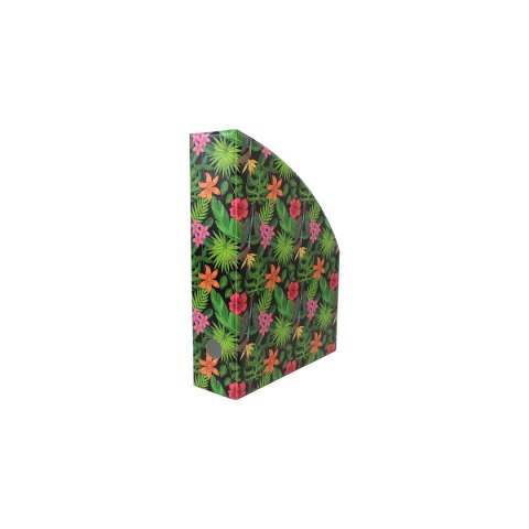 Pojemnik na dokumenty pionowy Flowers A4 mix PVC PCW Biurfol (NSE-01-20) Biurfol