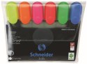 Zakreślacz Schneider Job 6 kolorów (150096) Schneider