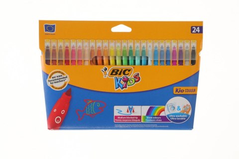 Flamaster Bic Kids Kid Couleu r24 kol 24 kol. (8418005) Bic Kids