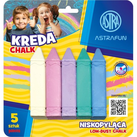 Kreda Astra Fun Jumbo kolor: mix 5 szt (330022002) Astra Fun