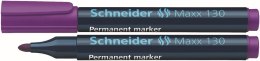 Marker permanentny Schneider Maxx 130, fiolet 1,0-3,0mm okrągła końcówka (113008) Schneider