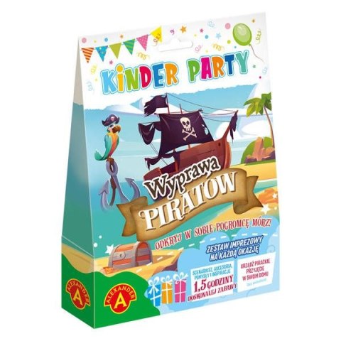 Zestaw dekoracyjny Alexander Zestaw Imprezowy KINDER PARTY Wyprawa Piratów Alexander