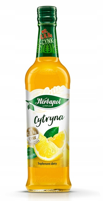 Syrop Herbapol cytryna 420ml