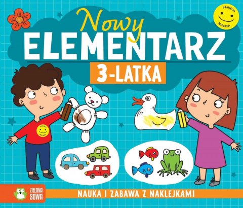 Książeczka edukacyjna Zielona Sowa Nowy elementarz 3-latka Zielona Sowa