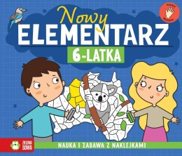 Książeczka edukacyjna Zielona Sowa Nowy elementarz 6-latka Zielona Sowa