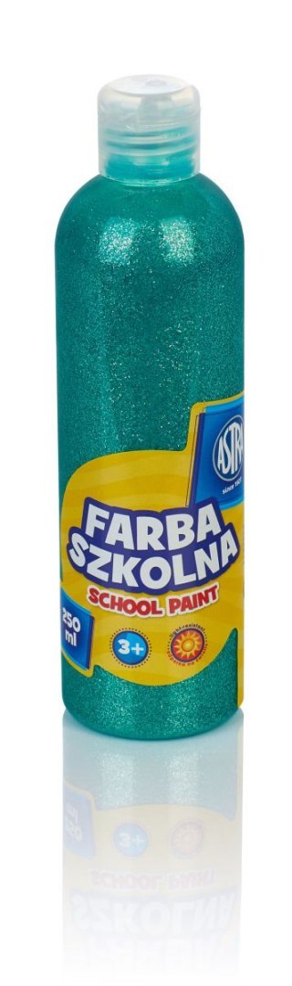 Farby plakatowe Astra szkolne kolor: zielony 250ml 1 kolor. Astra