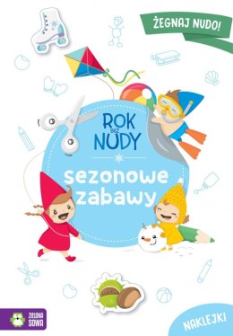 Książeczka edukacyjna Zielona Sowa Rok bez nudy. Sezonowe zabawy Zielona Sowa