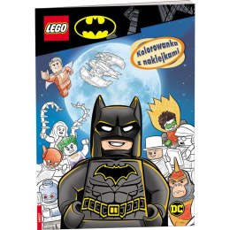 Książka dla dzieci LEGO? Batman Kolorowanka z naklejkami Ameet (NA-6450) Ameet