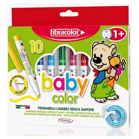 Flamaster Fibracolor baby color 10 kol. Fibracolor