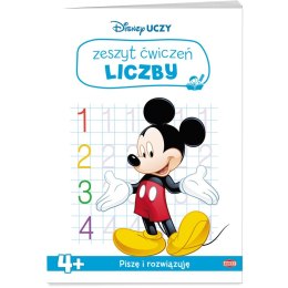 Książka dla dzieci Disney Uczy. Zeszyt ćwiczeń. Liczby Ameet (UDZ 9302) Ameet
