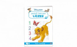 Książka dla dzieci Disney Uczy. Zeszyt ćwiczeń. Liczby Ameet (UDZ 9304) Ameet