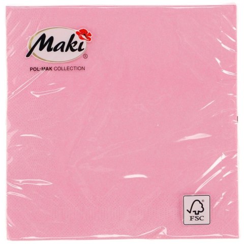 Serwetki Pol-mak różany papier [mm:] 330x330 (00048) Pol-mak