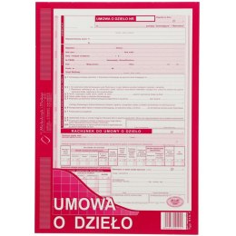 Druk offsetowy Michalczyk i Prokop Umowa o dzieło z rachunkiem A4 A4 40k. (510-1) Michalczyk i Prokop